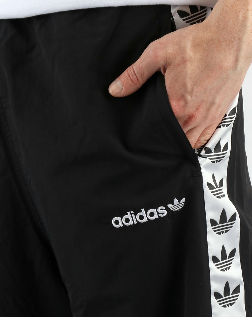 Adidas Originals Tnt Tape Windhose Schwarz/Weiß