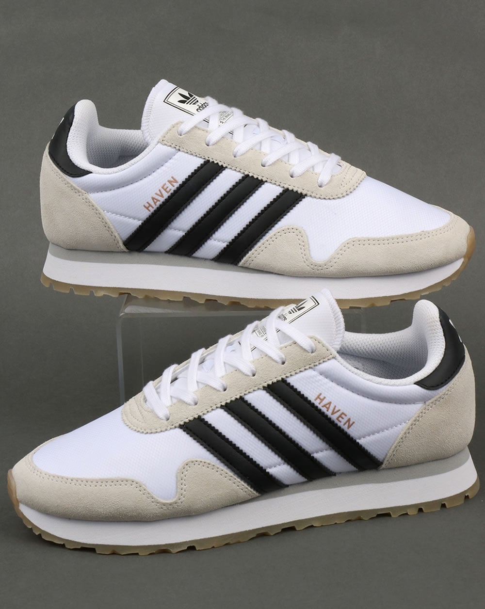 Adidas Haven Sneakers Weiß/Schwarz/Gummi