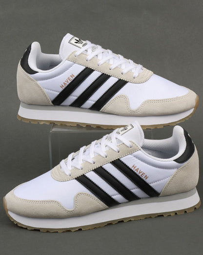 Adidas Haven Sneakers Weiß/Schwarz/Gummi