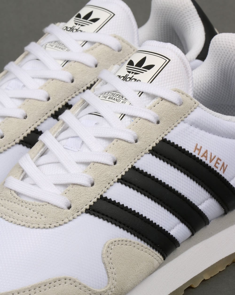 Adidas Haven Sneakers Weiß/Schwarz/Gummi