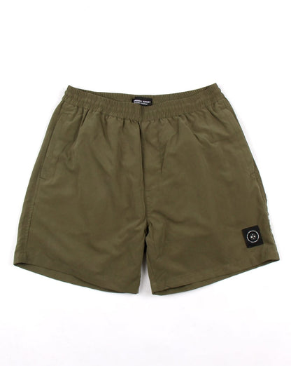Marshall Artist Micro Siren Badeshorts Khakigrün