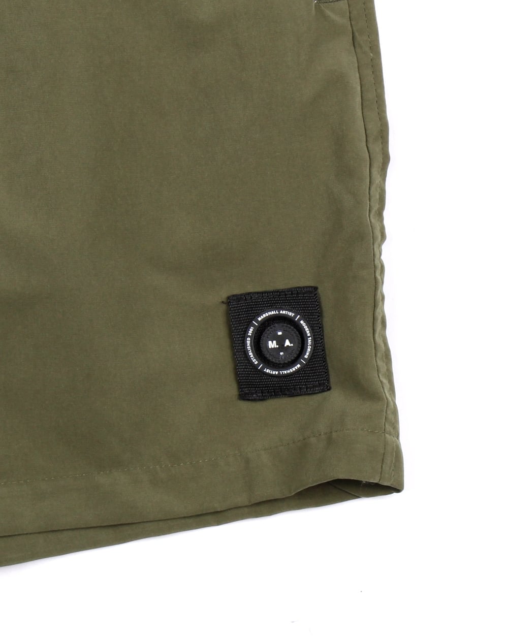 Marshall Artist Micro Siren Badeshorts Khakigrün