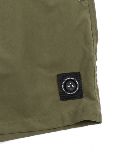 Marshall Artist Micro Siren Badeshorts Khakigrün