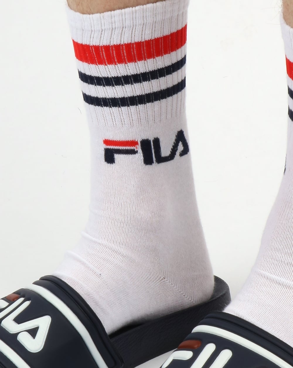 Fila Vintage Calza 3er-Pack Socken Weiß