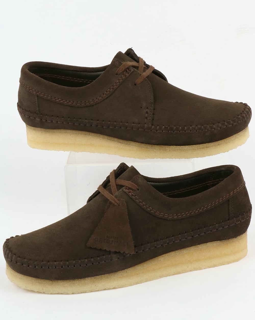 Clarks Originals Weaver Suede Shoes Peat