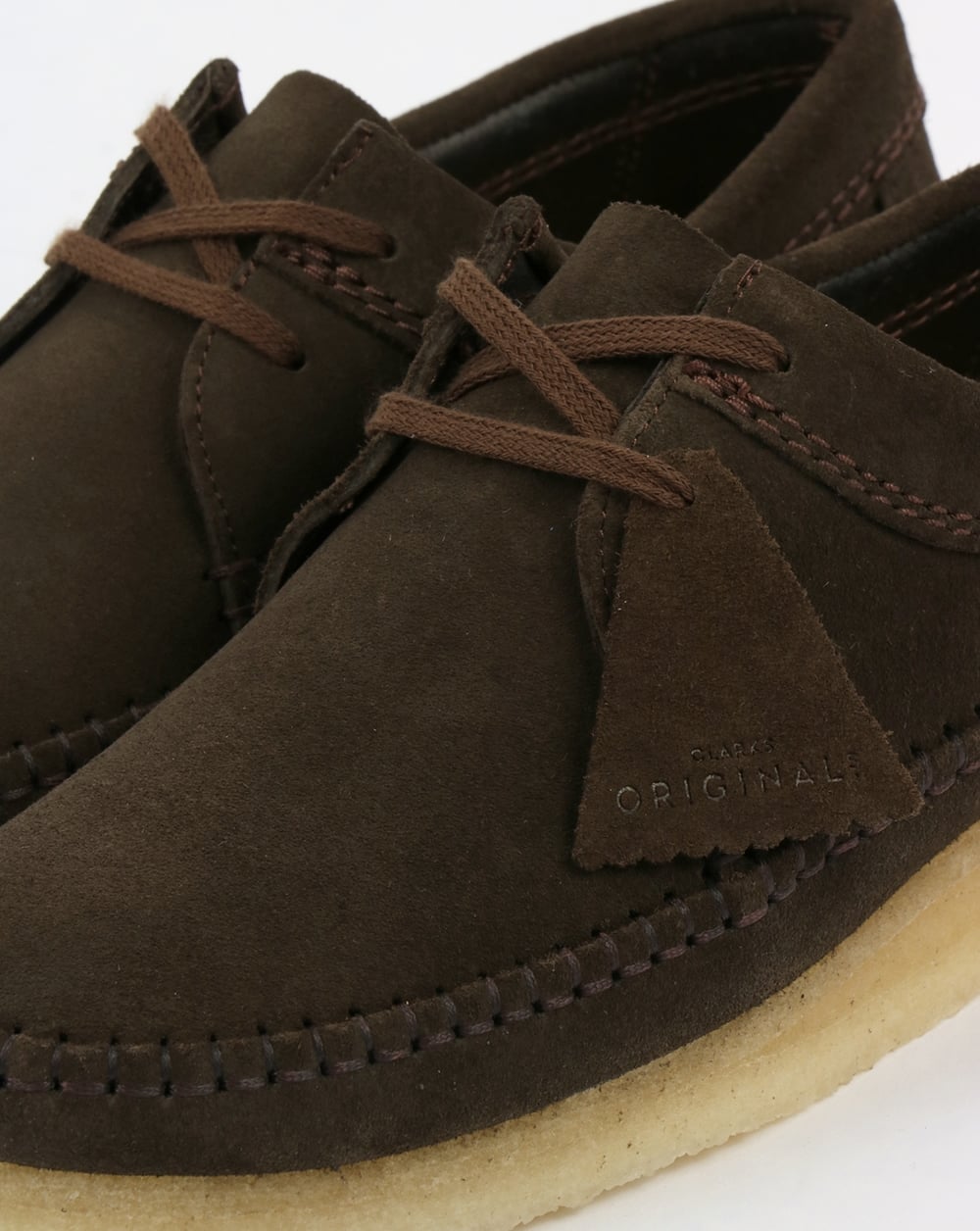 Clarks Originals Weaver Wildlederschuhe Pea