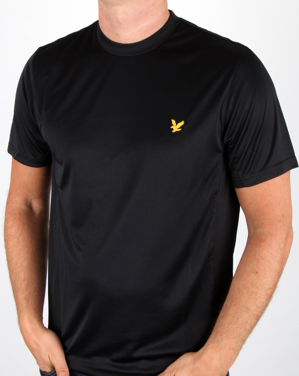 Lyle And Scott Fitness-T-Shirt, Schwarz