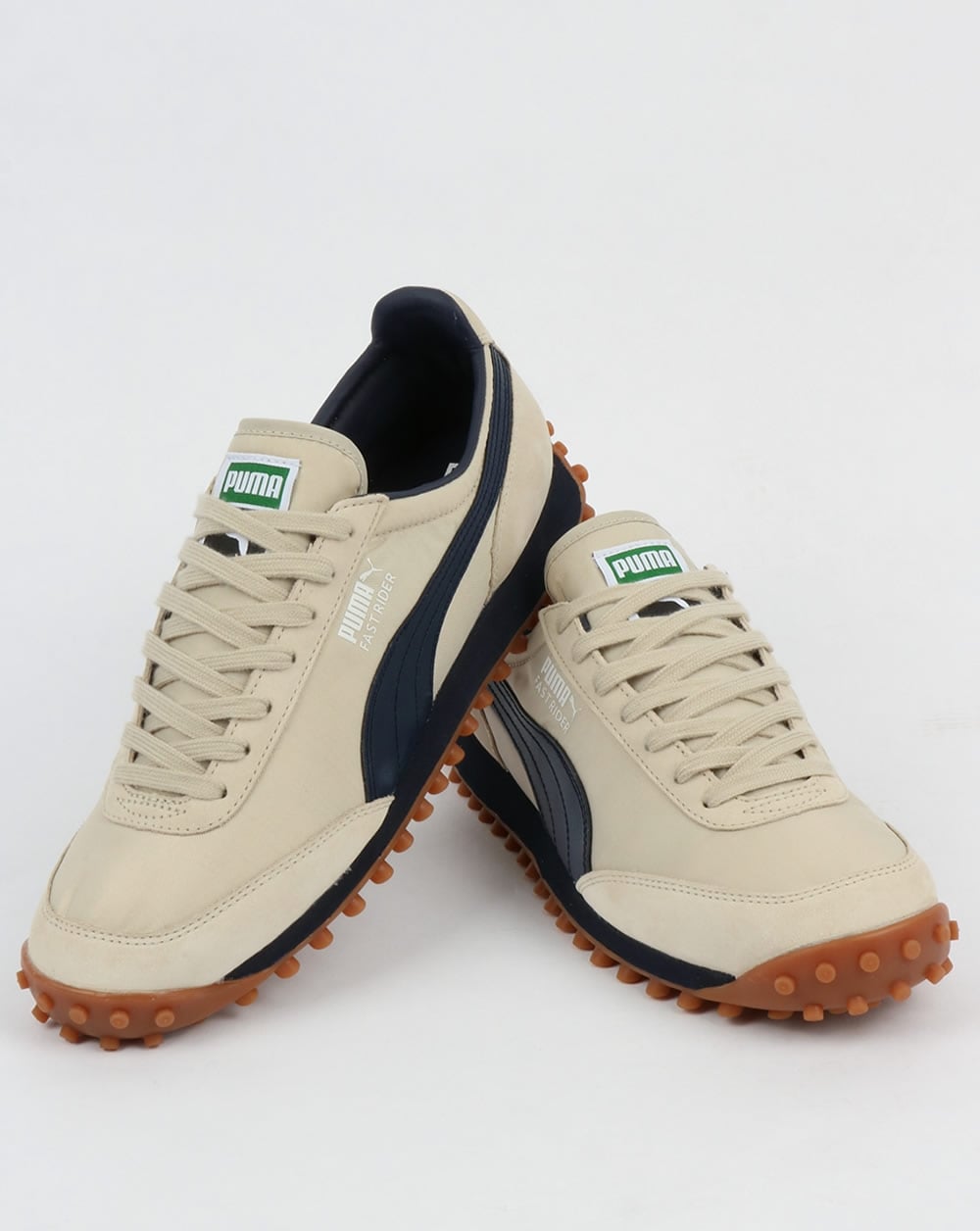 Puma Fast Rider OG Sneakers Birke/Marineblau/Weiß