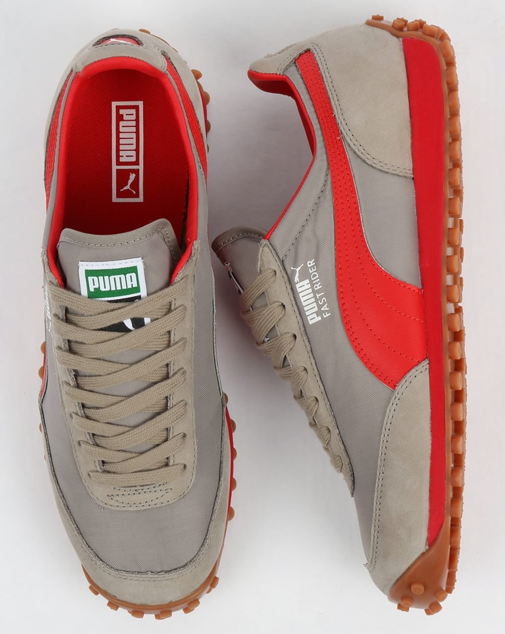 Puma Fast Rider OG Sneakers Grau/Kirschtomate