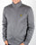 Lyle And Scott Steel Grey Funnel Neck Track Top