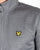 Lyle And Scott Steel Grey Funnel Neck Track Top