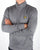 Lyle And Scott Steel Grey Funnel Neck Track Top