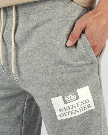 Weekend Offender Klassische Jogginghose, Graumeliert