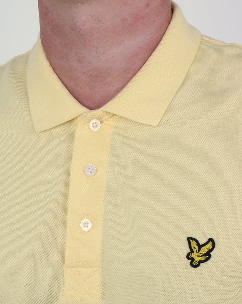 Lyle And Scott Poloshirt Hellgelb