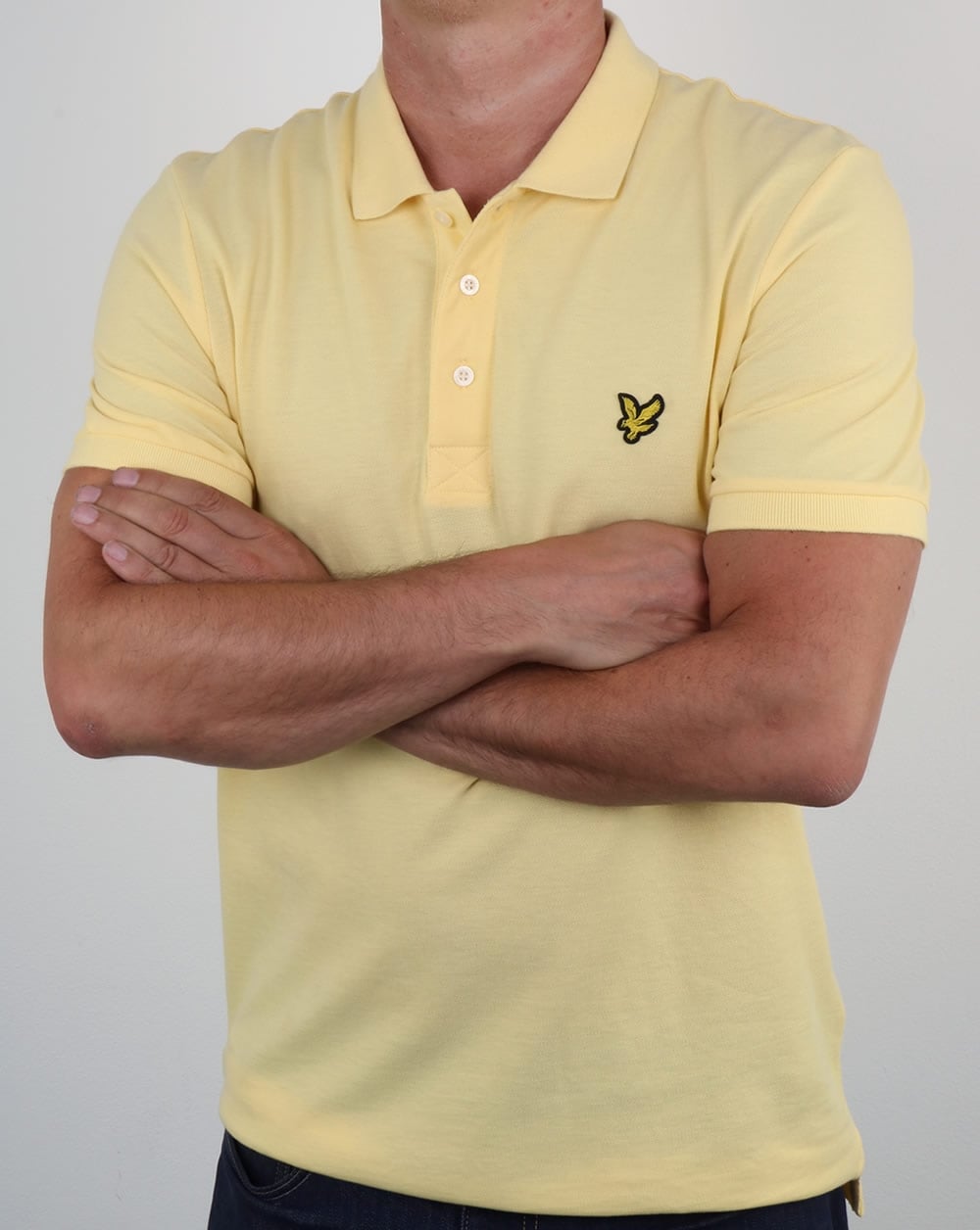 Lyle And Scott Poloshirt Hellgelb