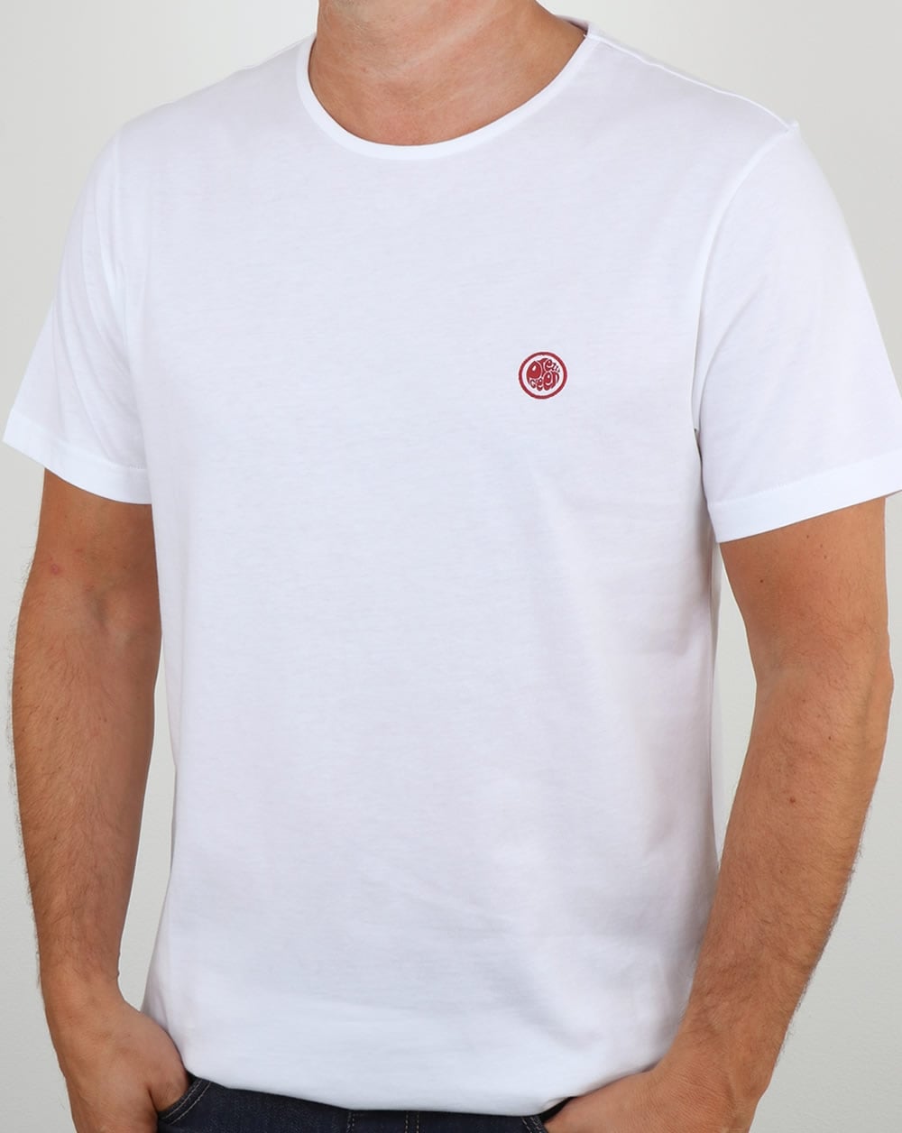 Pretty Green Mitchell T-Shirt Weiß