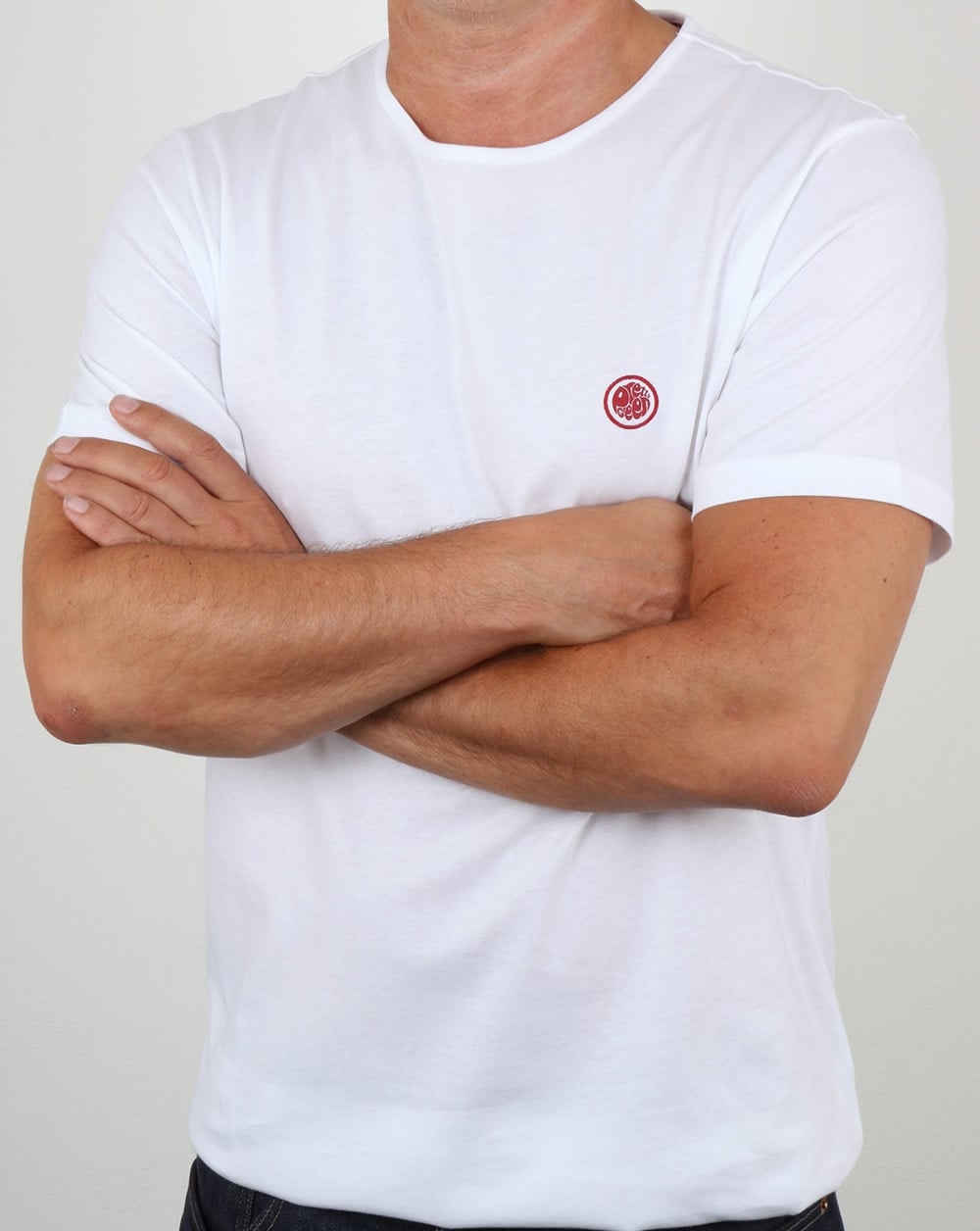 Pretty Green Mitchell T-Shirt Weiß