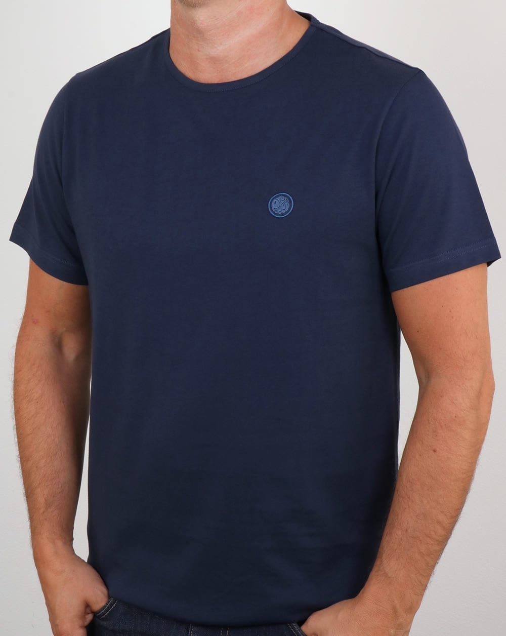 Pretty Green Mitchell T-Shirt Marineblau