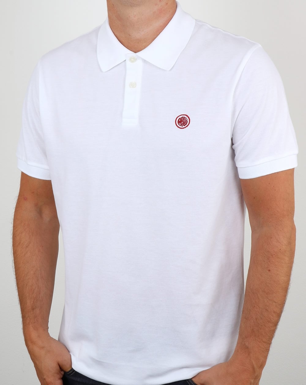 Pretty Green Hartford Poloshirt Weiß