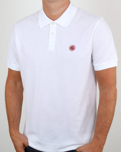 Pretty Green Hartford Poloshirt Weiß