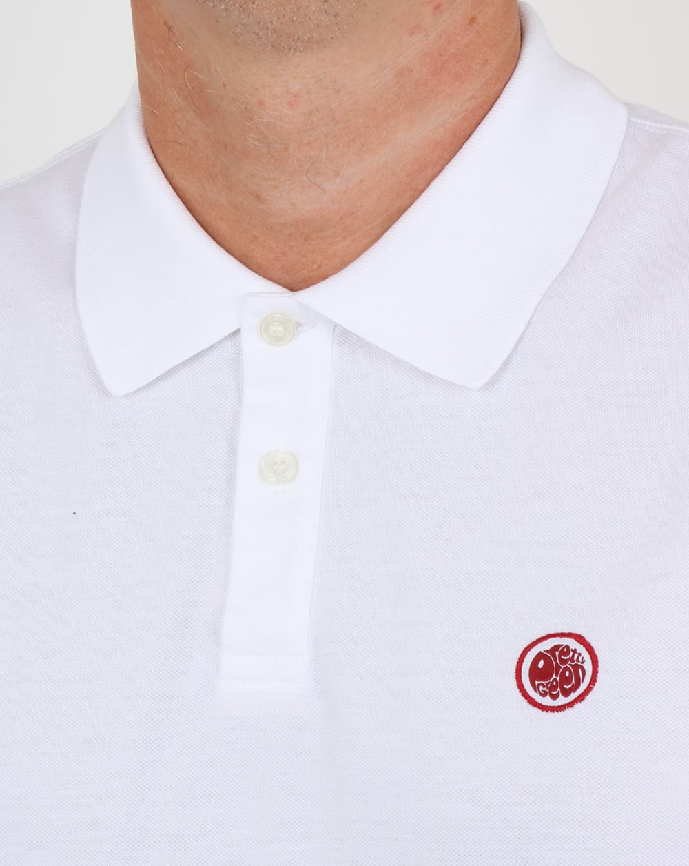 Pretty Green Hartford Poloshirt Weiß