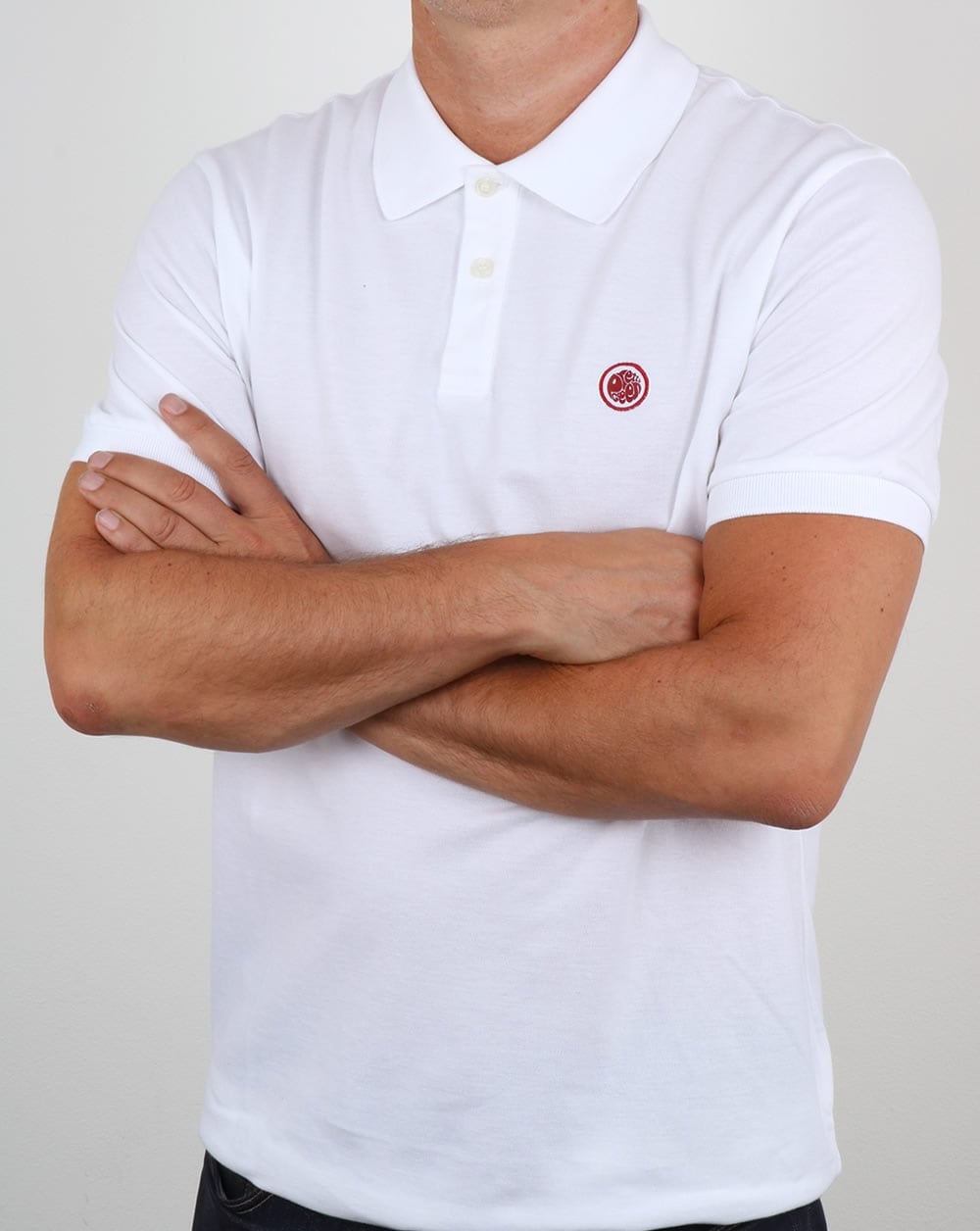 Pretty Green Hartford Polo Shirt White