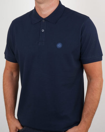 Pretty Green Hartford Poloshirt, Marineblau