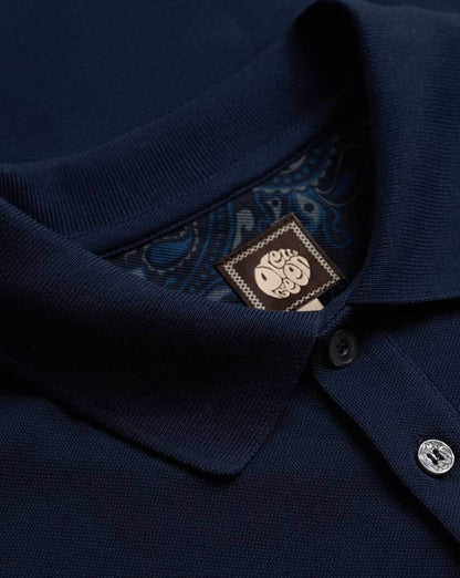 Pretty Green Hartford Poloshirt, Marineblau