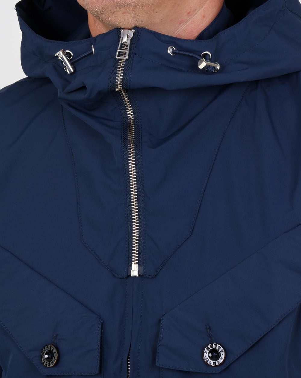 Pretty Green – Capella – Jacke mit versiegelten Nähten, Marineblau