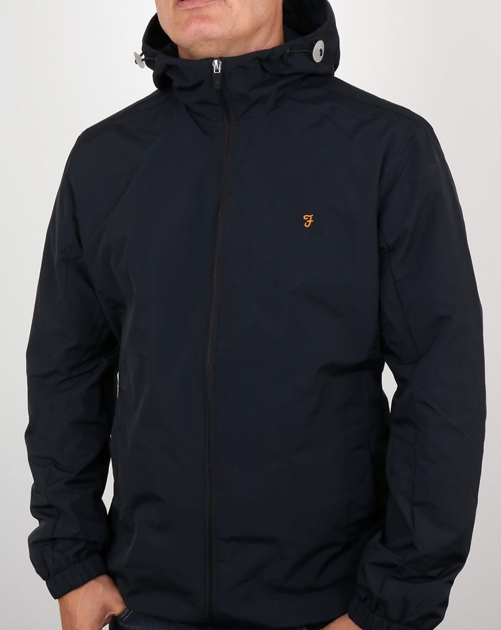 Farah Newbern Kapuzenjacke Schwarz
