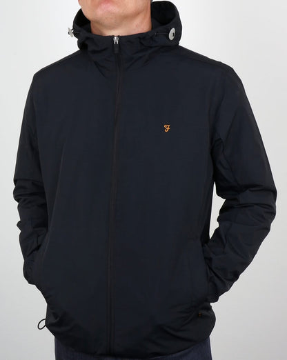 Farah Newbern Kapuzenjacke Schwarz