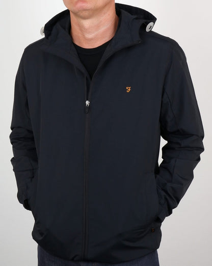 Farah Newbern Kapuzenjacke Schwarz