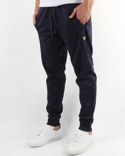 Lyle And Scott Fitness – Greene – Schmal geschnittene Trainingshose in Marineblau