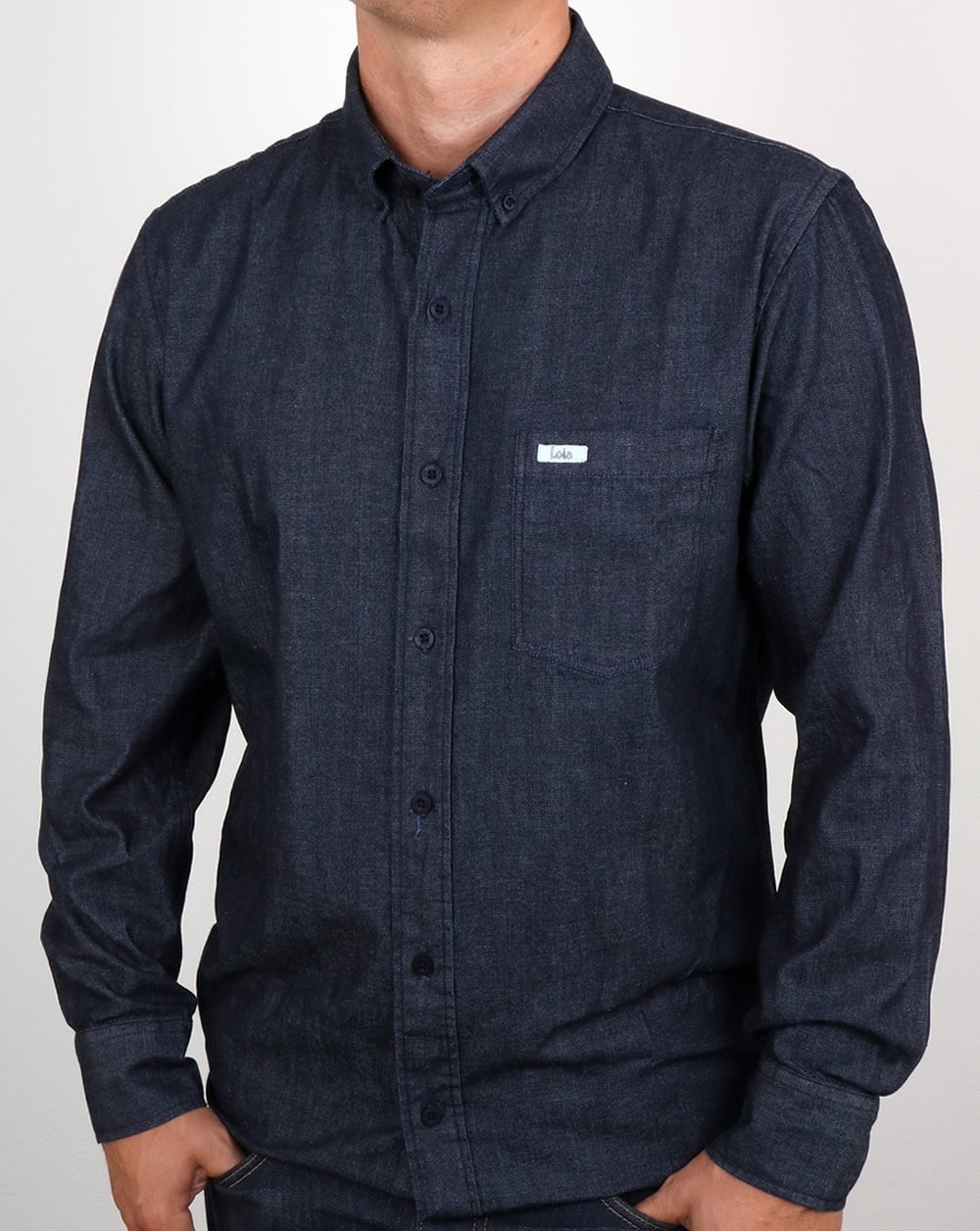 Lois Thom Jeanshemd Indigo