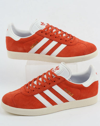 Adidas Gazelle Sneakers Vintage Orange/Weiß