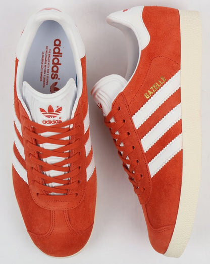 Adidas Gazelle Sneakers Vintage Orange/Weiß