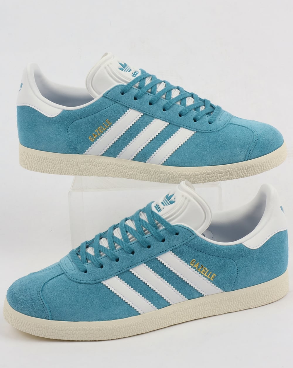 Adidas Gazelle Vintage Sneakers Hellblau/Weiß