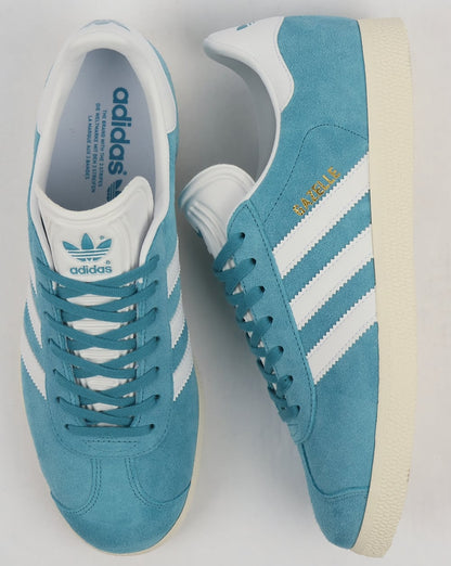 Adidas Gazelle Vintage Sneakers Hellblau/Weiß
