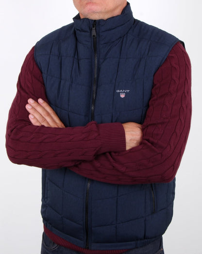 Gant Lw Cloud Weste Marineblau