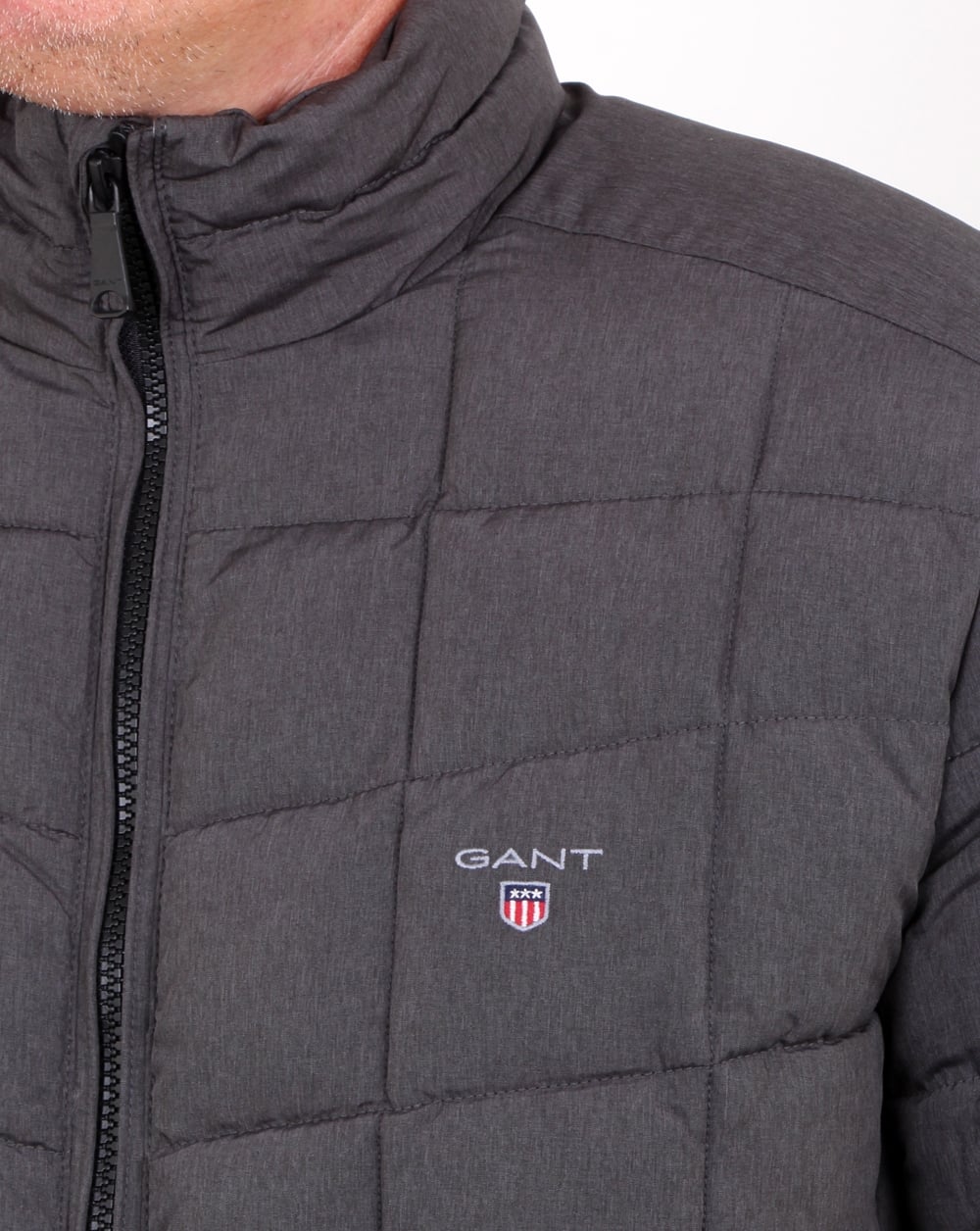 Gant Lw Cloud Jacke Anthrazit Melange