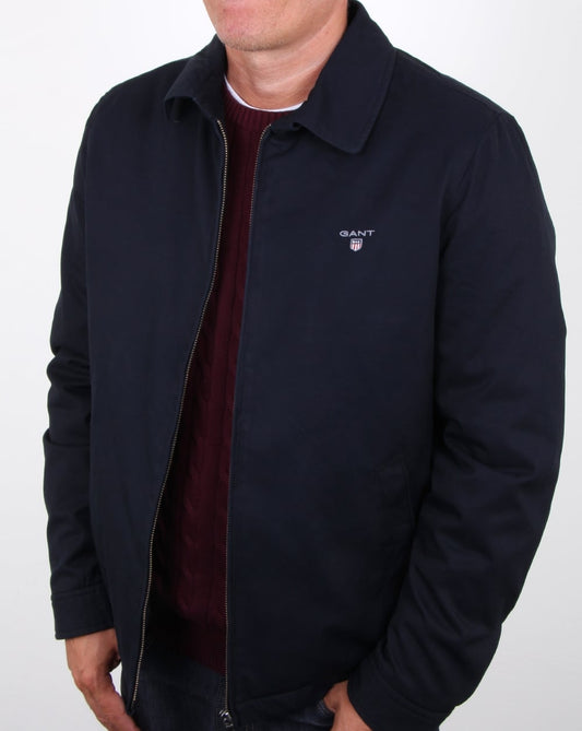 Gant Gant Gefütterte Windjacke Marineblau