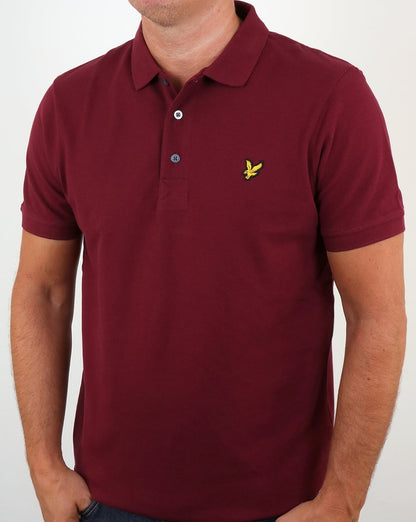 Lyle And Scott Poloshirt Bordeauxrot