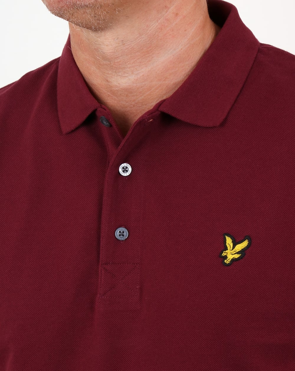 Lyle And Scott Poloshirt Bordeauxrot