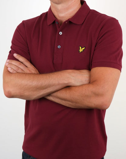 Lyle And Scott Poloshirt Bordeauxrot