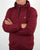 Lyle And Scott Qtr Zip Jacket Claret