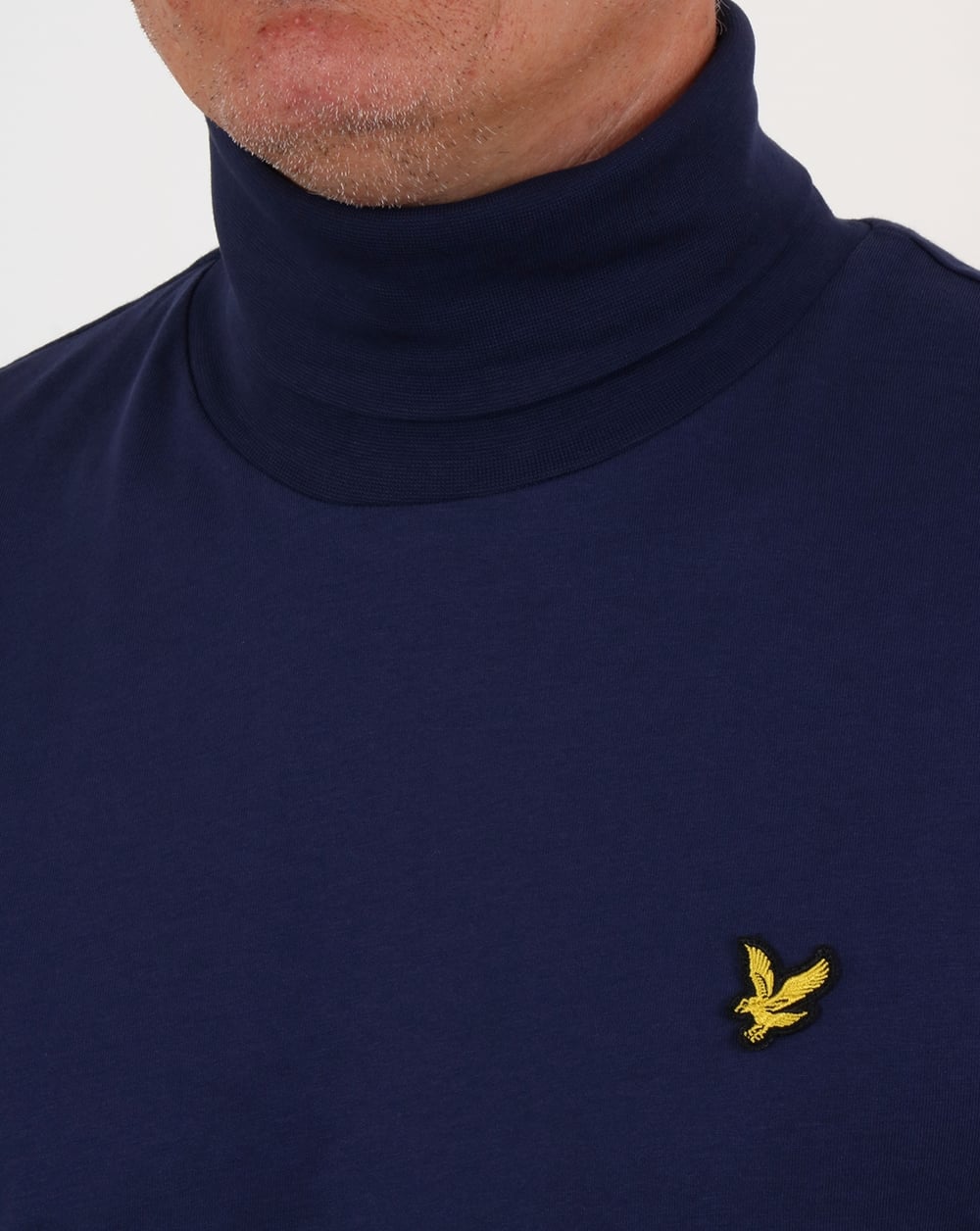 Lyle And Scott Rollkragenpullover, Marineblau