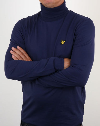 Lyle And Scott Rollkragenpullover, Marineblau