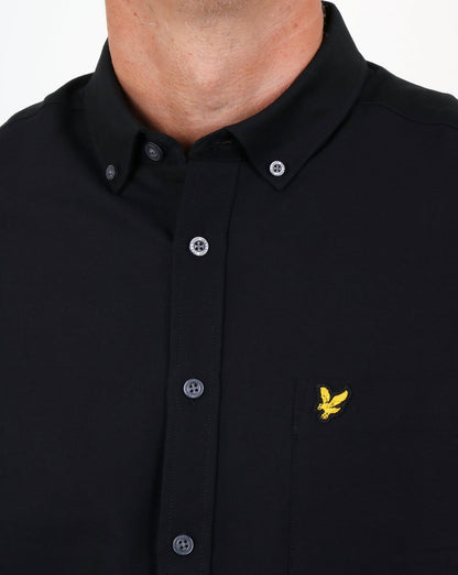 Lyle And Scott Oxford-Hemd Schwarz