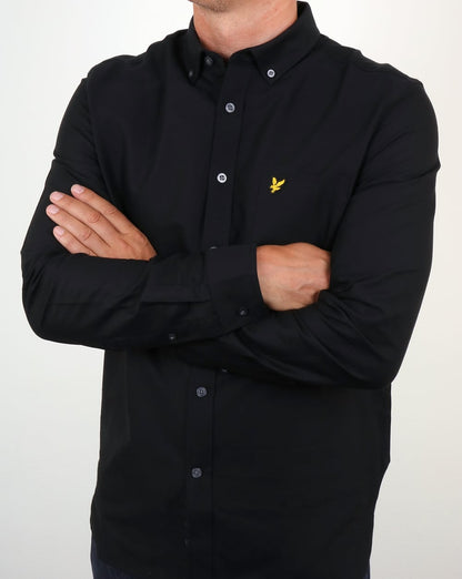 Lyle And Scott Oxford-Hemd Schwarz