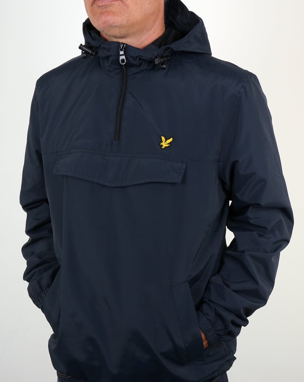 Lyle And Scott Qtr Zip Jacke, Marineblau